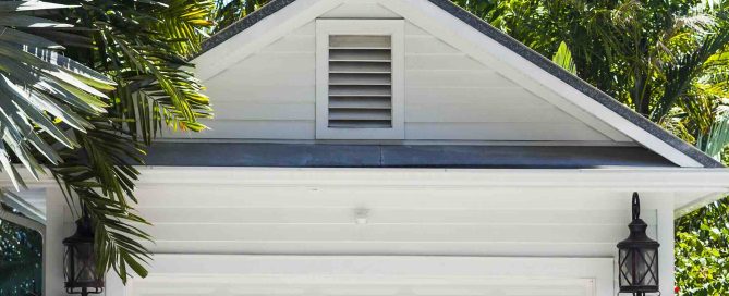 A photo of a garage in need of a clean out in Florida.